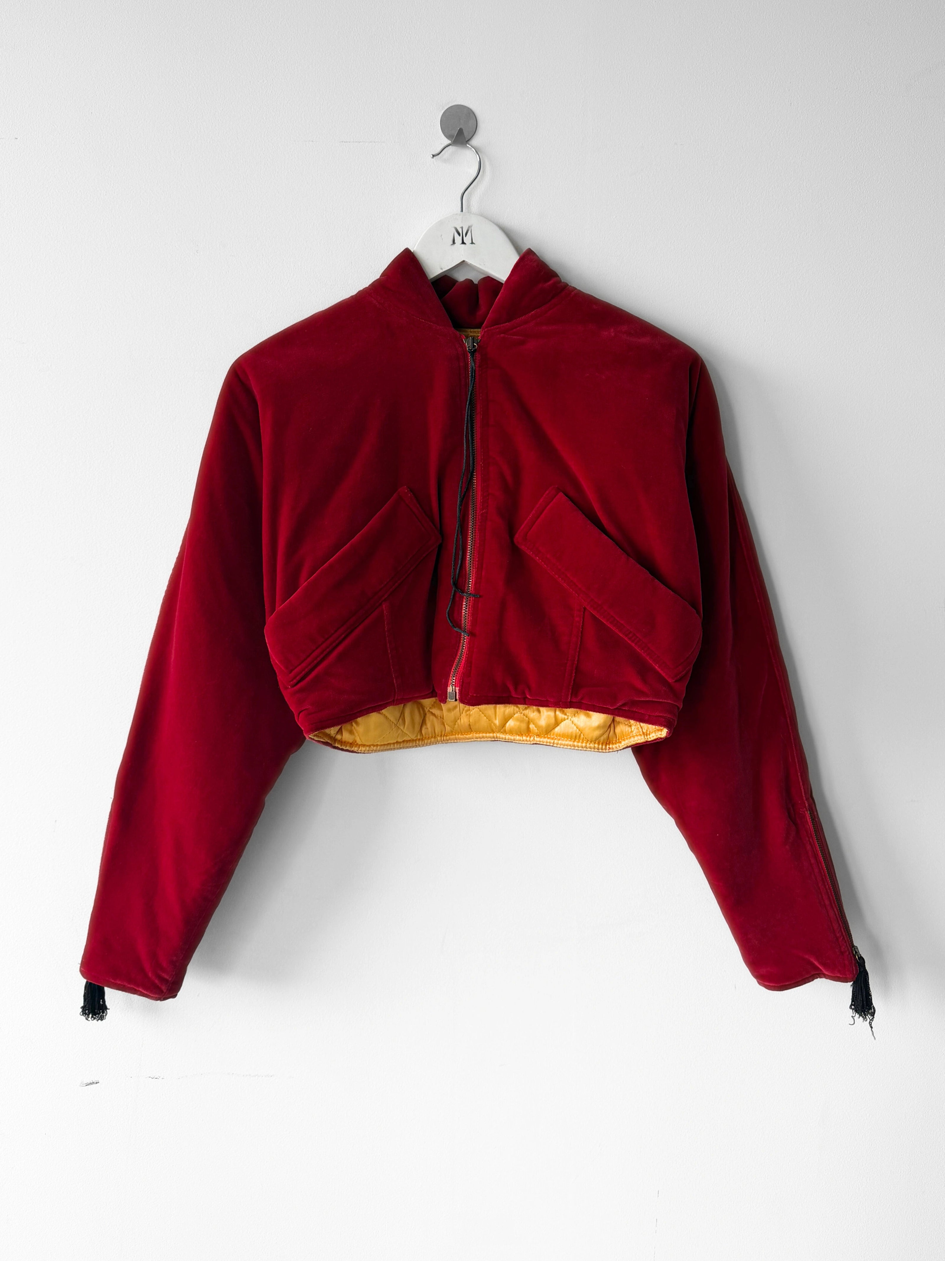 GIANFRANCO FERRÉ 1980s CROP JACKET