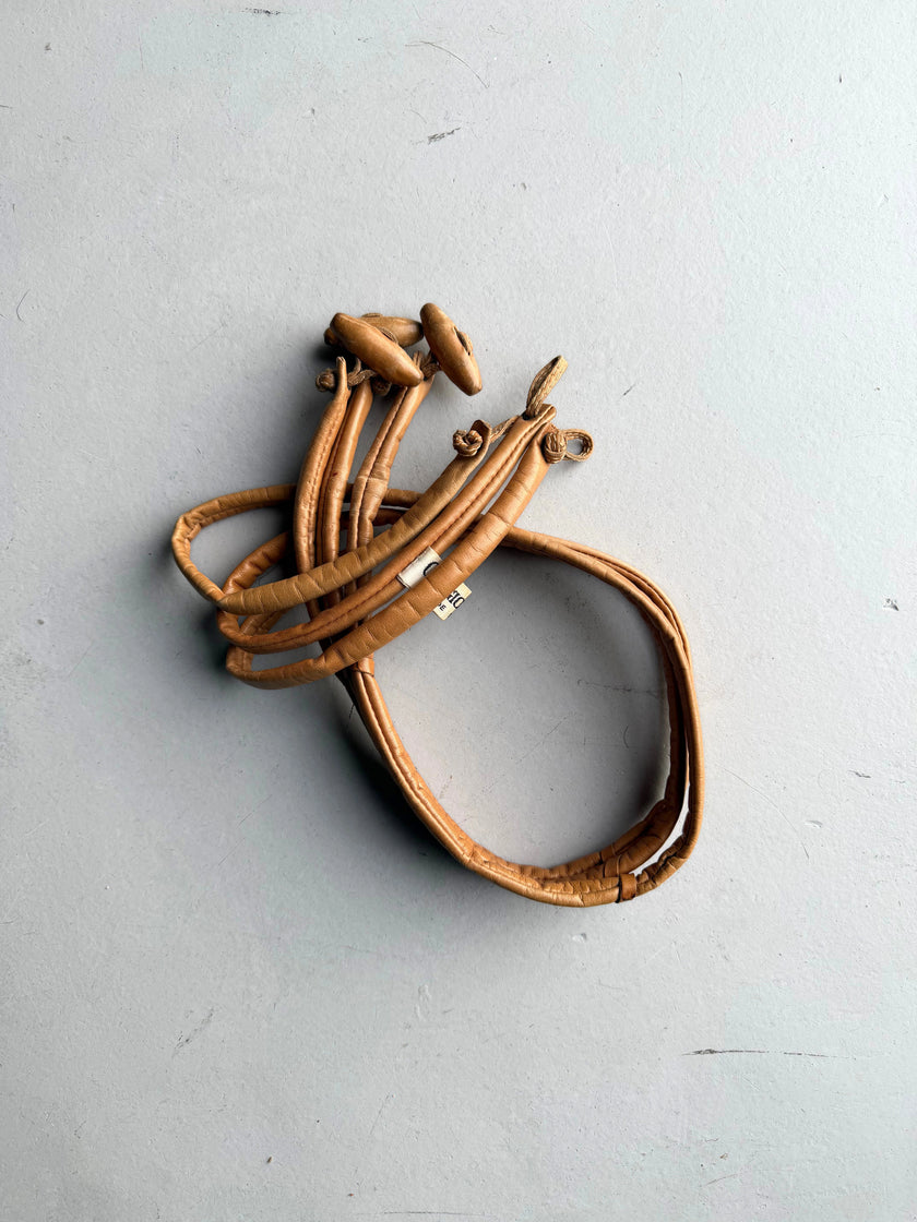 GIORGIO ARMANI 1977 LEATHER BELT