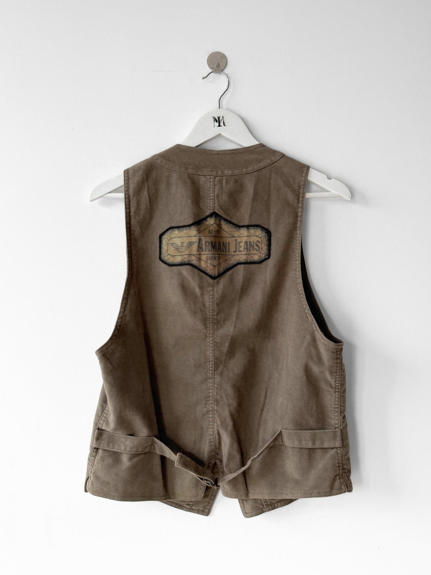 ARMANI JEANS 1980s GILET