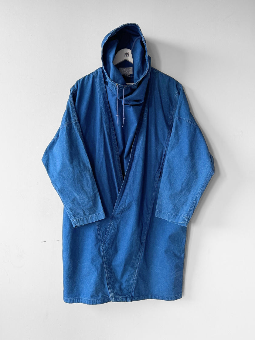 MARITHÉ + FRANÇOIS GIRBAUD 1980s FACE MASK LONG SMOCK