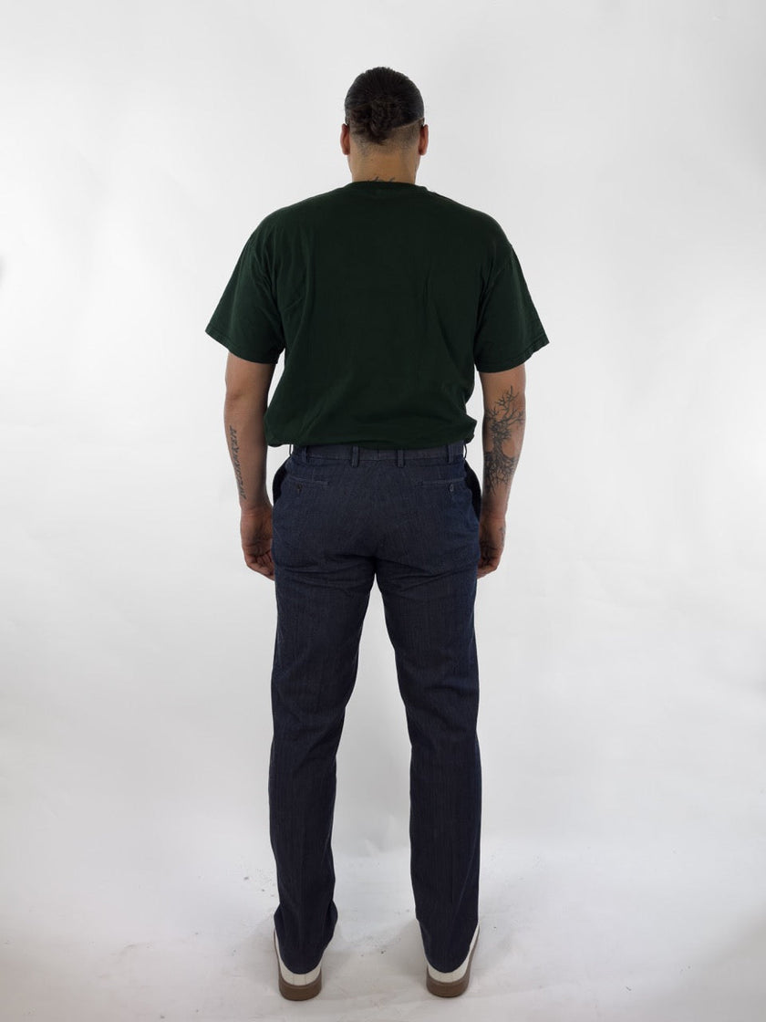 BURBERRY - 1990s STRAIGHT FIT TROUSERS