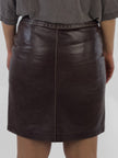 ICEBERG - 2000s LEATHER SKIRT