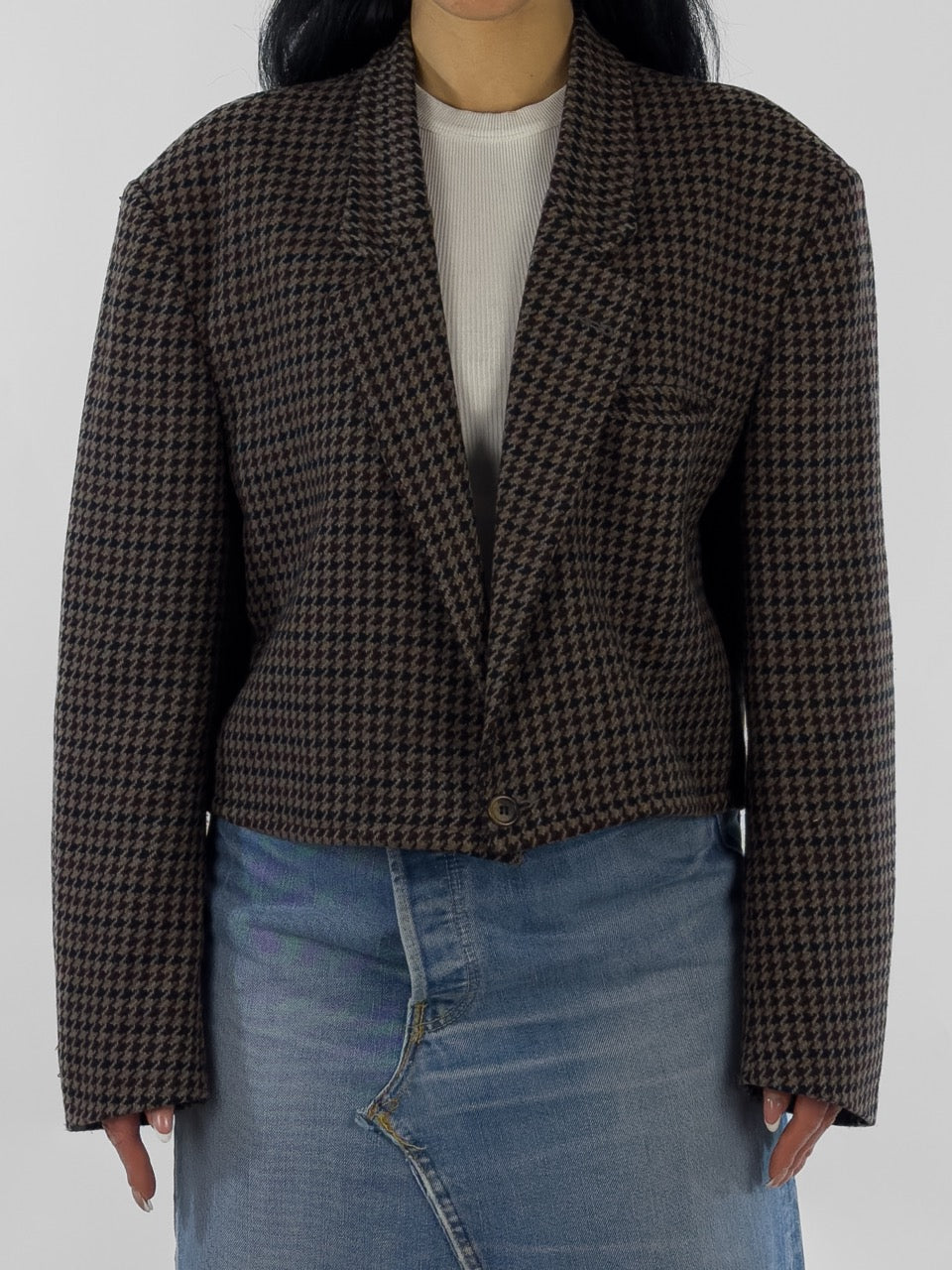 REWORKED - CROPPED BLAZER