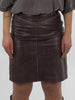 ICEBERG - 2000s LEATHER SKIRT