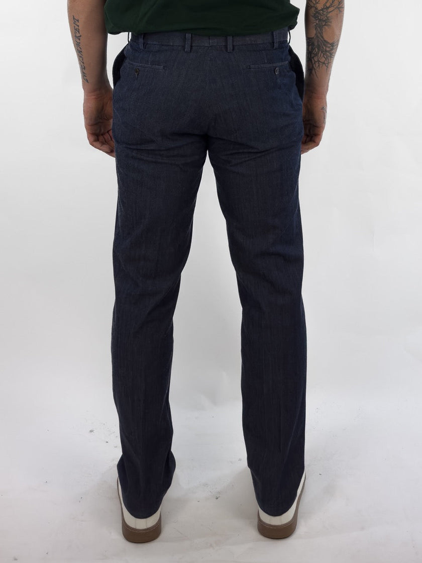 BURBERRY - 1990s STRAIGHT FIT TROUSERS