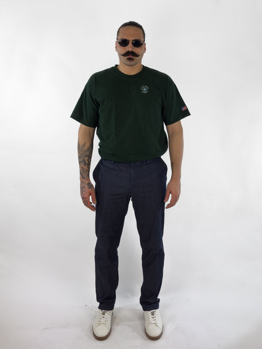 BURBERRY - 1990s STRAIGHT FIT TROUSERS