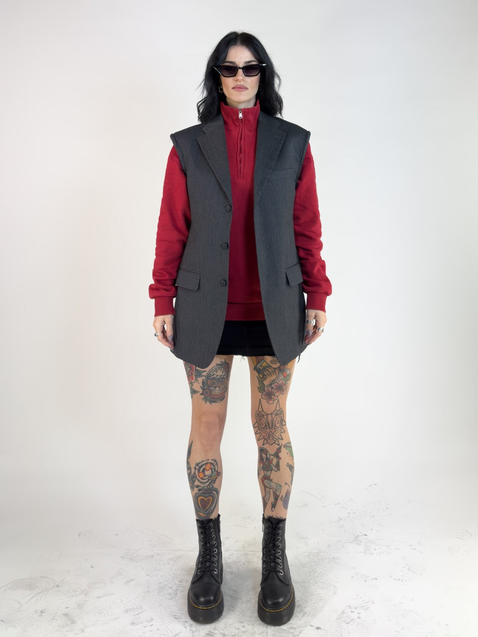 REWORKED - BIELLANE BLAZER VEST